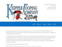 Tablet Screenshot of keippercooping.com